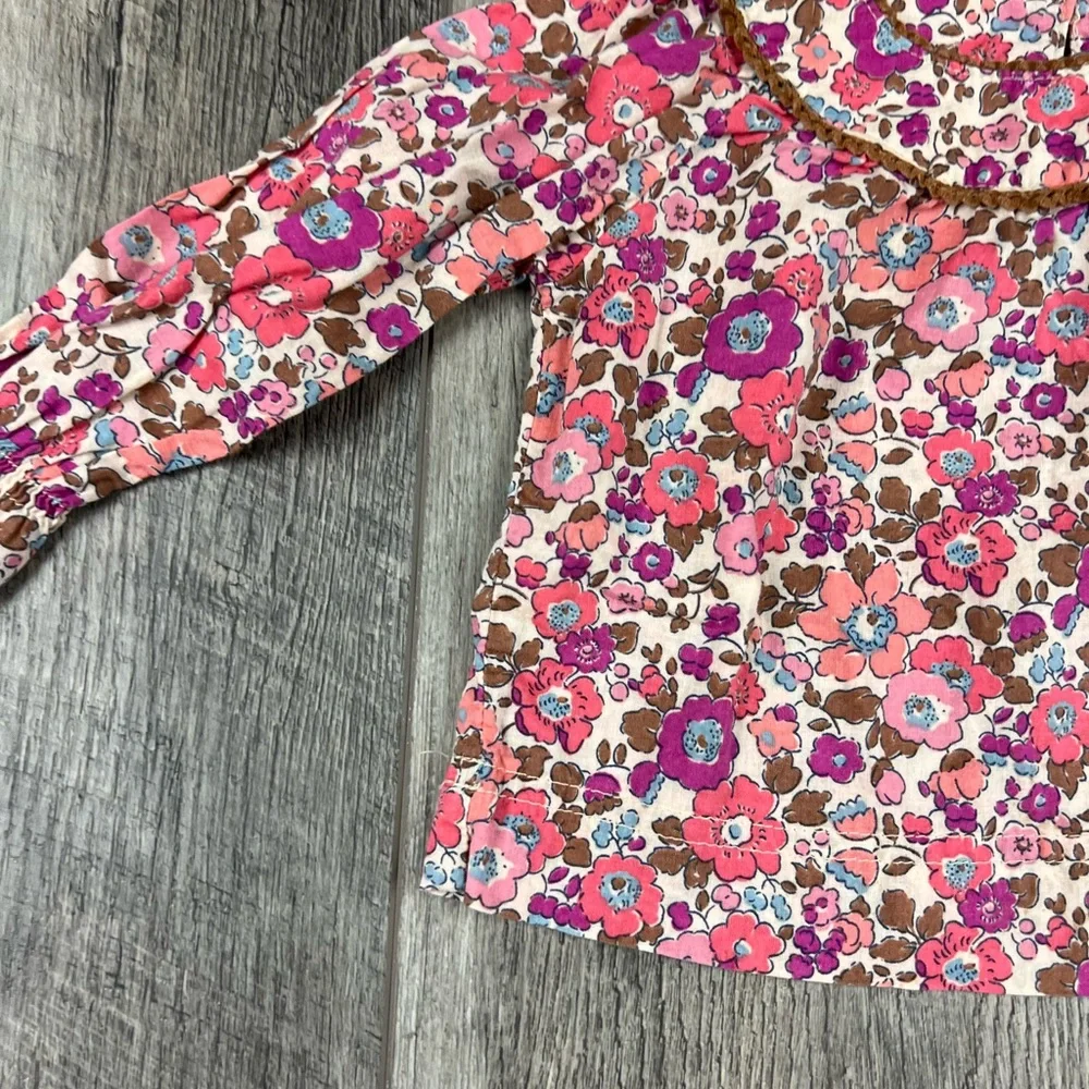 OshKosh‎ B’gosh Pink Floral Blouse